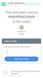 Mobile Screenshot of monihari.com